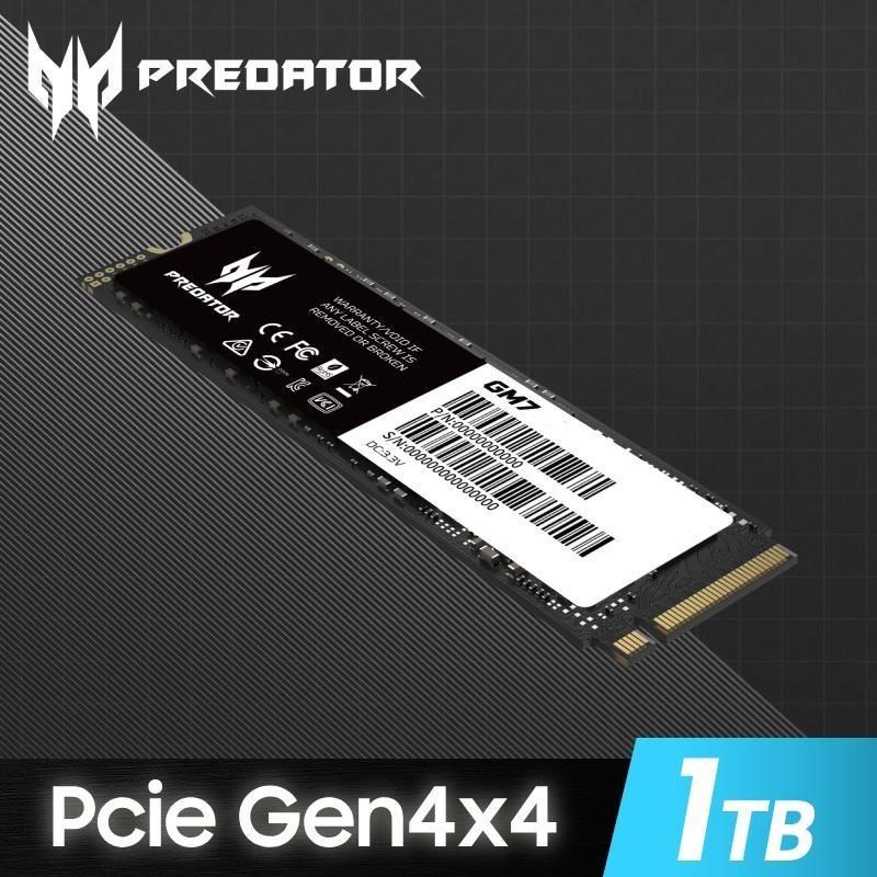 Acer Predator SSD 1TB PCIe Gen4x4 M.2 4点 Amazon.com: acer Predator GM7 1TB SSD: M.2 2280 PCIe Gen 4
