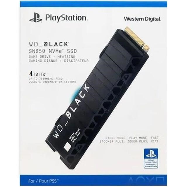 WD 威騰 SN850P 4TB M.2 NVMe PCIe SSD OFFICIALLY LICENSED FOR PS5 -公司貨