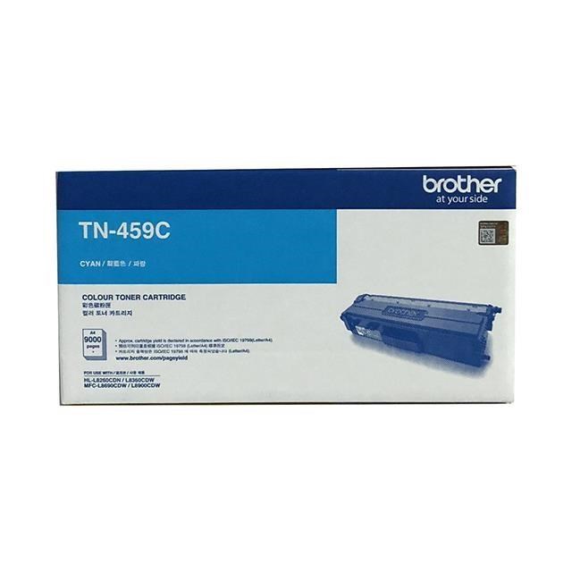 BROTHER 兄弟牌 【南紡購物中心】 TN-459C 原廠藍色超高容量碳粉匣 適用 HL-L8260CDN/HL-L8360CDW/MFC-L8690CDW/MFC-L8900CDW