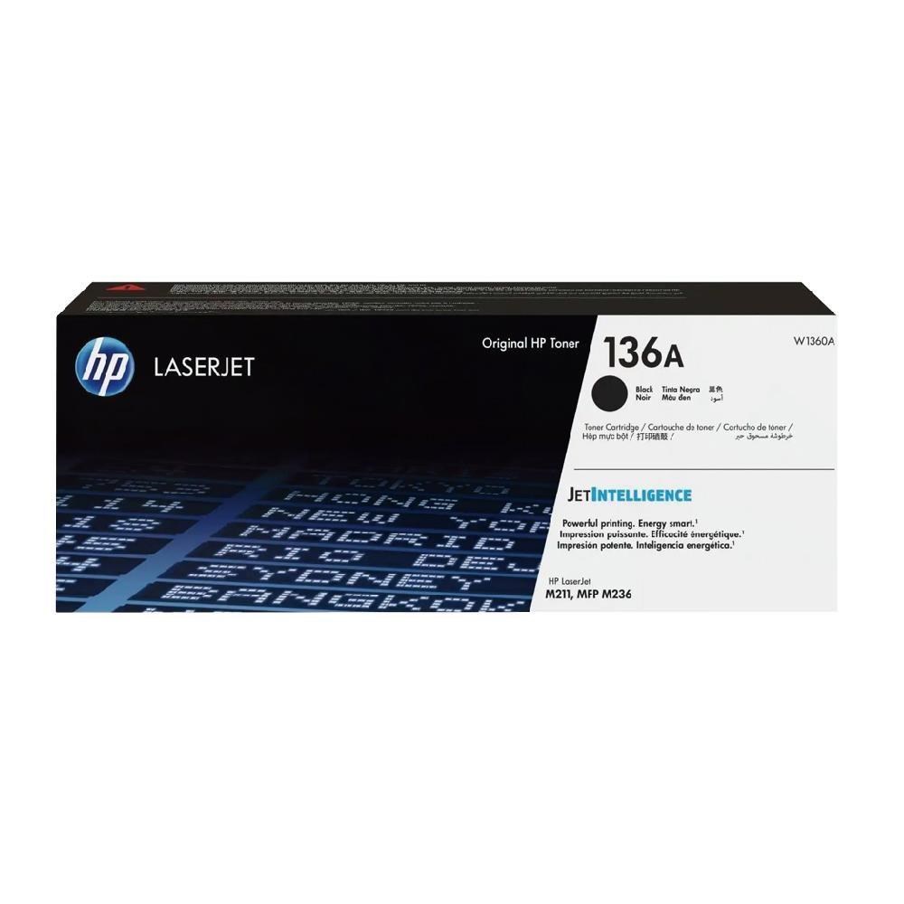HP 惠普 【南紡購物中心】 W1360A/136A 黑色原廠碳粉匣 適用 LaserJet M211dw/M236d/M236sdn/M236sdw