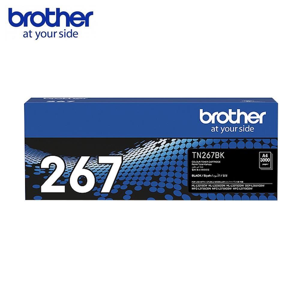 BROTHER 兄弟牌 TN-267 TN267 BK 黑色 原廠高容量碳粉匣 適L3270CDW L3750CDW