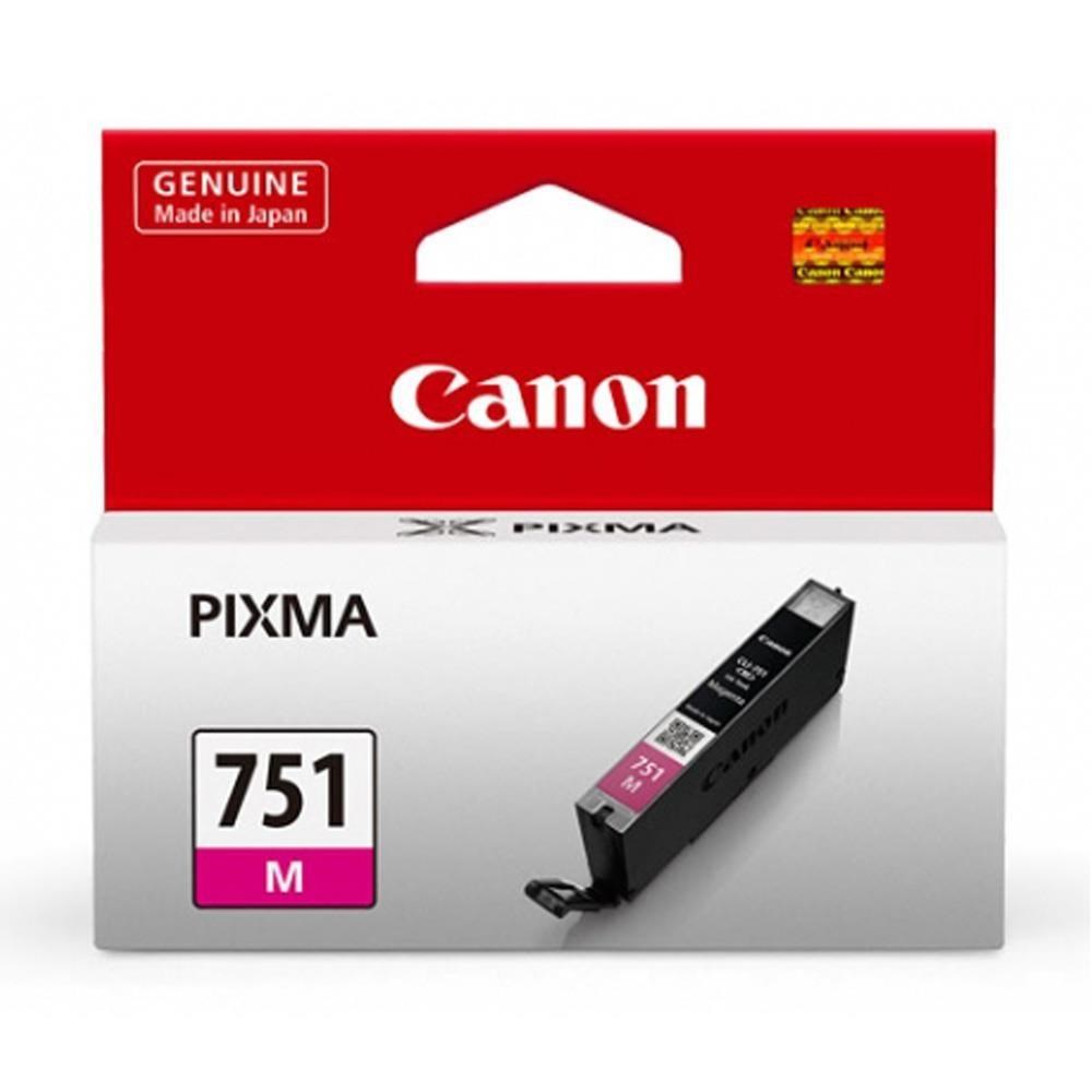 Canon 佳能 【南紡購物中心】 CLI-751M 原廠紅色墨水匣適用 IP7270/IX6770/IP8770/MG5470/MG5570/MG5670/MG6370/MG7170/MG7570/MX727/MX927