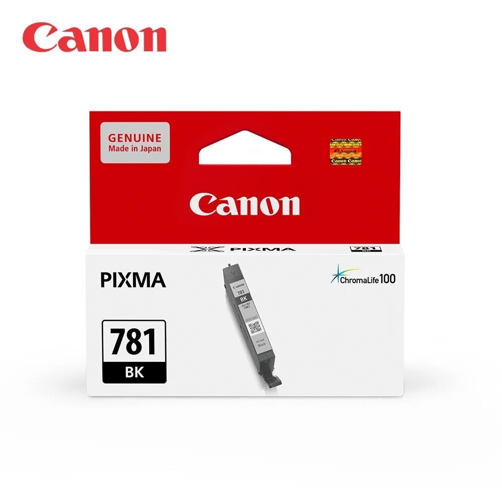 Canon 佳能 【南紡購物中心】  CLI-781BK 黑色 原廠墨水匣適用 TS8170TS8270TS8370TS707TR8570TS9570