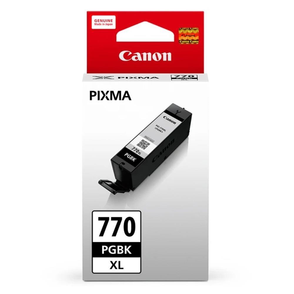 Canon 佳能 PGI-770XL PGBK 黑色高容量 原廠墨水匣