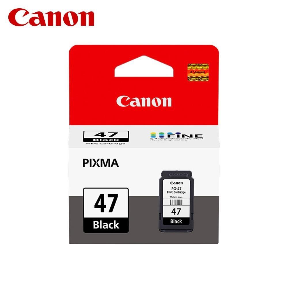 Canon 佳能 PG-47 黑色 原廠墨水匣 PG47 適用 E400