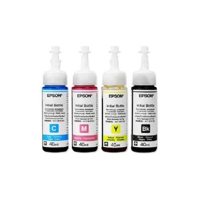 EPSON 愛普生 T664 40ML 原廠四色一組墨水 全新無彩盒