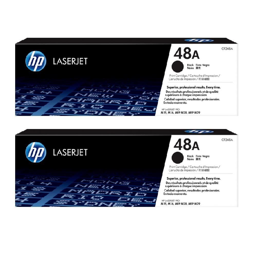 HP 惠普 正原廠 CF248A/48A 黑色2入超值組 碳粉匣 適用 M15w / M28w