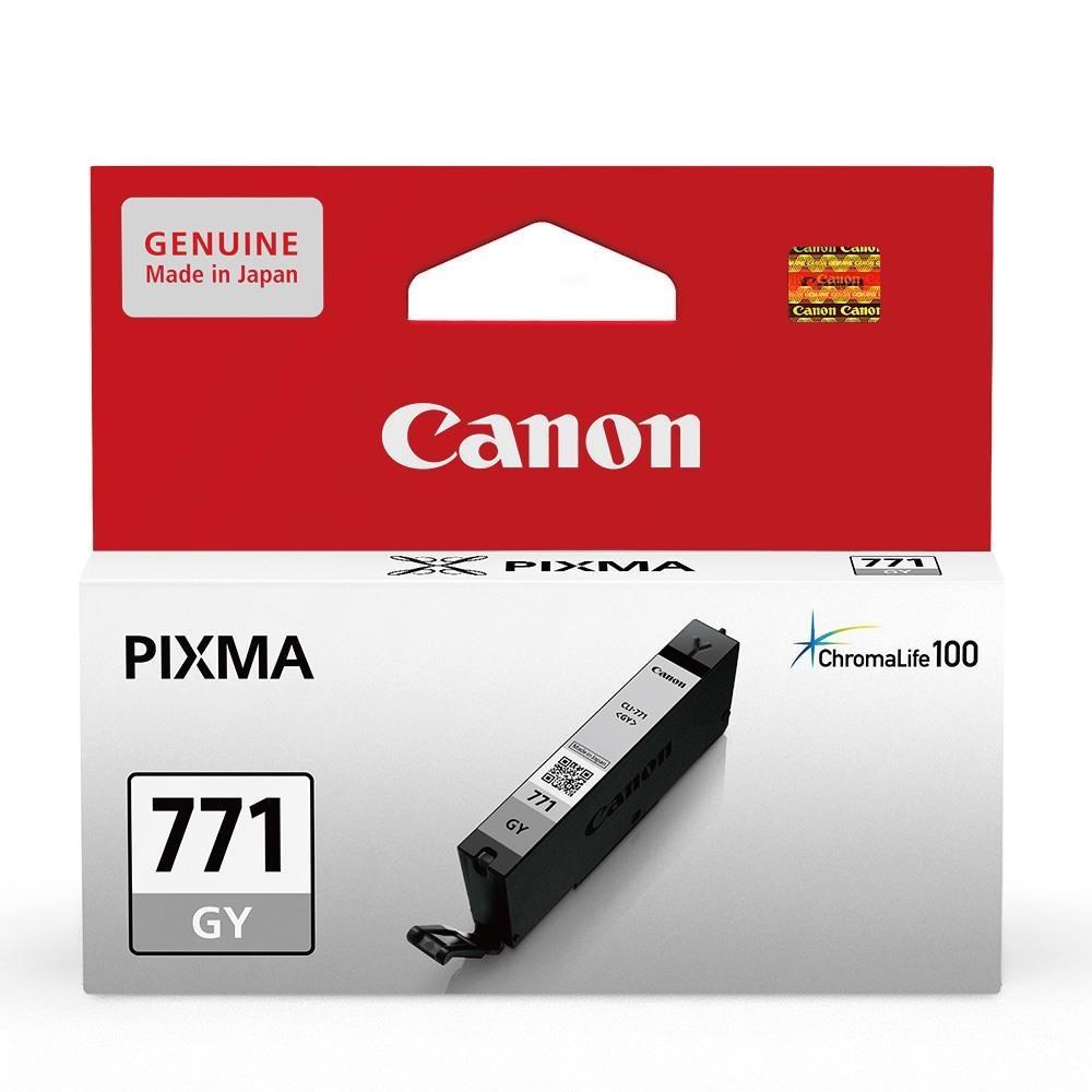 Canon 佳能 CANON CLI-771GY 灰色 原廠墨水匣 適用型號MG7770