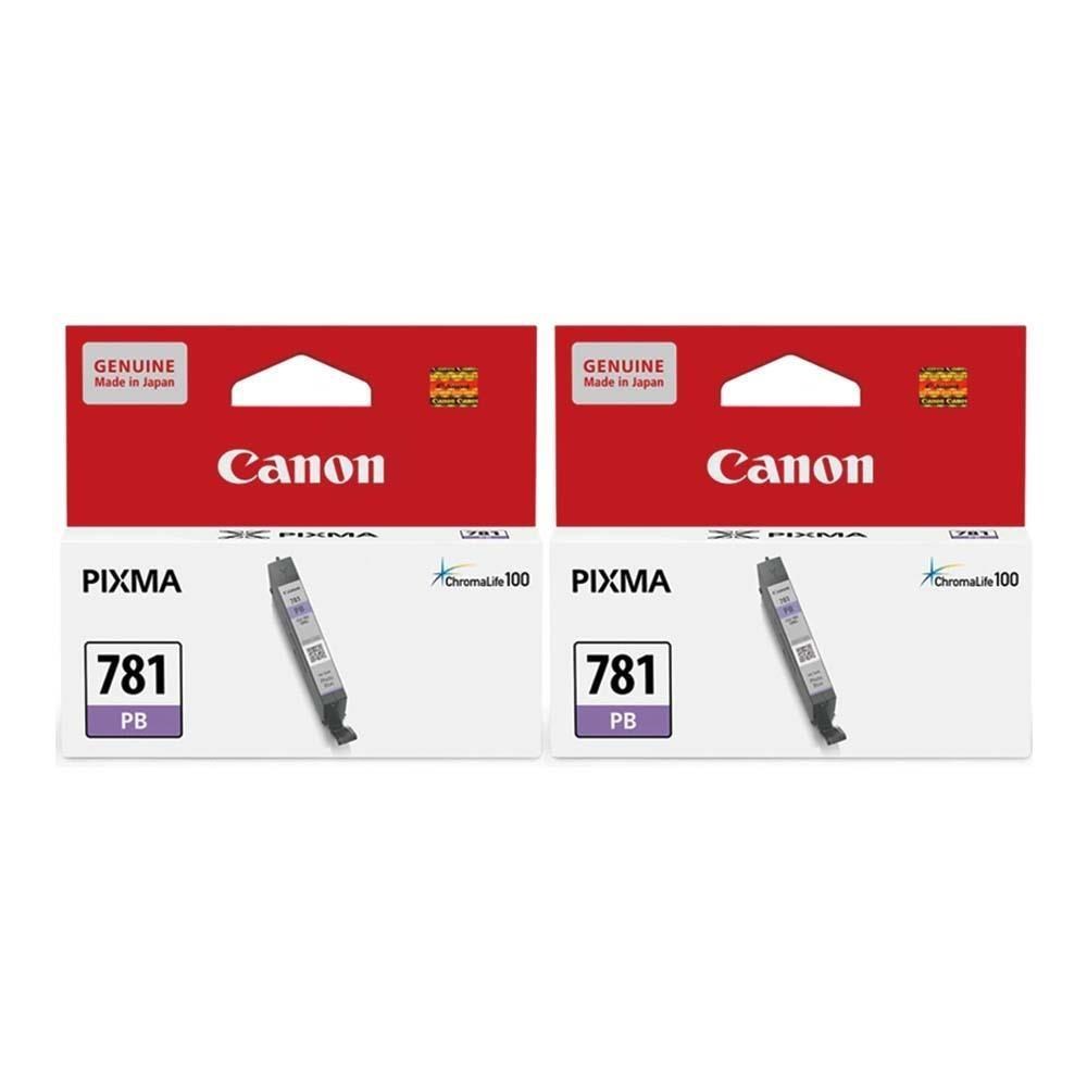 Canon 佳能 CLI-781 PB 相片藍2入 原廠墨水匣