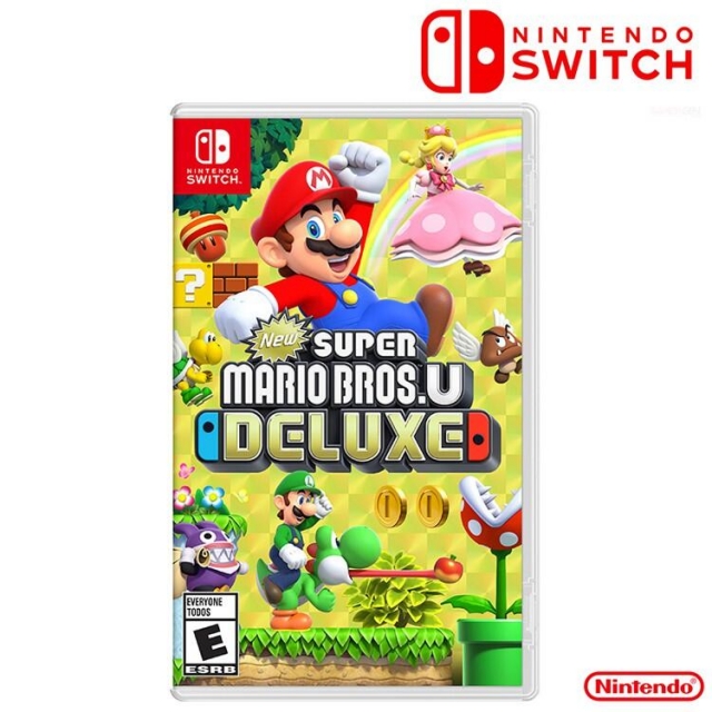公司貨  Switch 遊戲片 New 超級瑪利歐兄弟 U 豪華版 《版本隨機出貨 保證支援繁體中文》