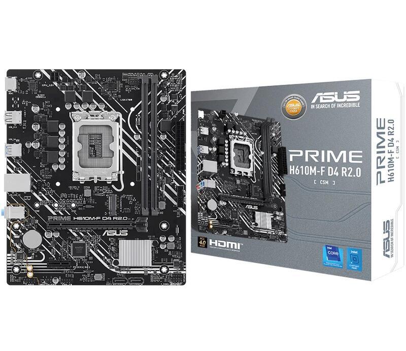 ASUS 華碩 ASUS 華碩 PRIME H610M-F D4 R2.0-CSM 主機板