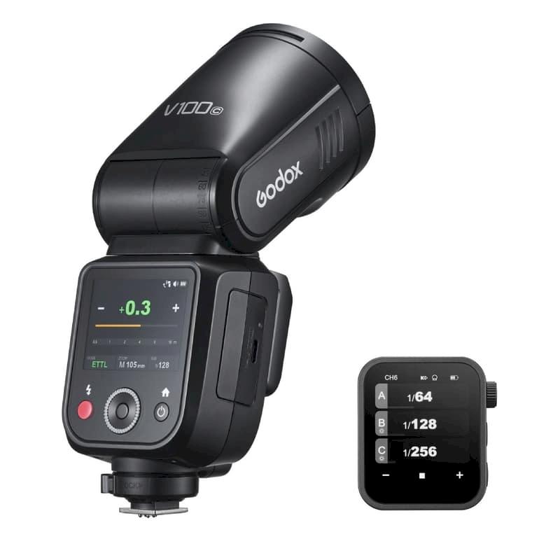 Godox 神牛 V100 TTL 100W 機頂 閃光燈+ X3發射器 (公司貨)