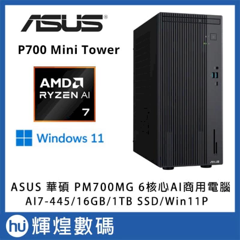 ASUS 華碩 PM700MG 商用專機 AI7-445/16GB/1TB SSD/Win11Pro