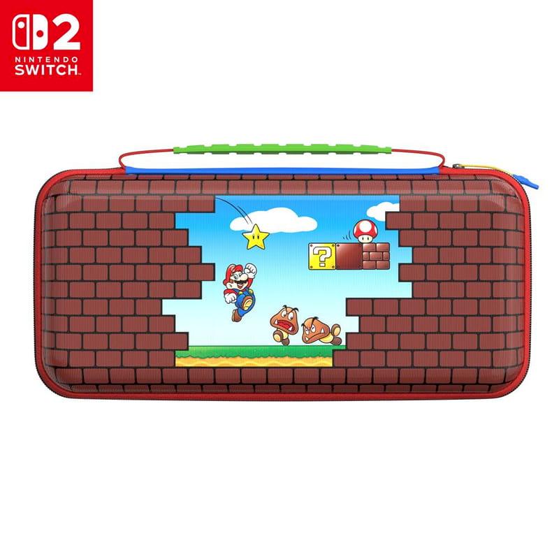 Turtle Beach PlayTrek Travel Case Switch2 瑪利歐磚塊 收納包