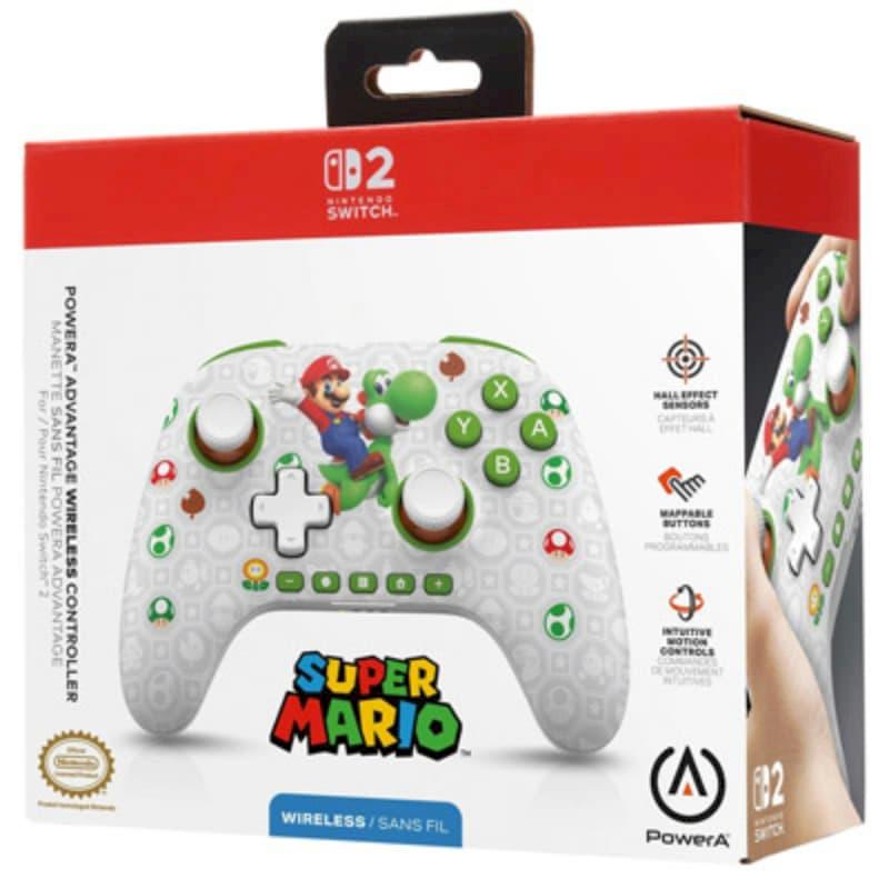 PowerA NS2 Switch 2 無線遊戲控制器 瑪利歐與耀西款