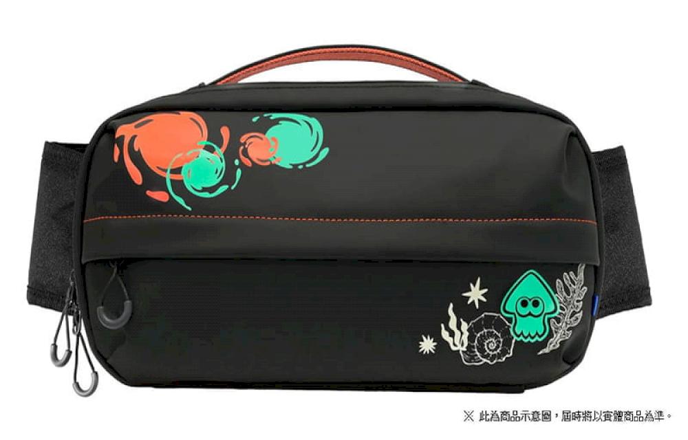HORI NS2 Switch2 斯普拉遁 塗擊隊 特仕 主機收納包 斜挎手拎兩用包 NS2 單肩包 NSX-244 漆彈