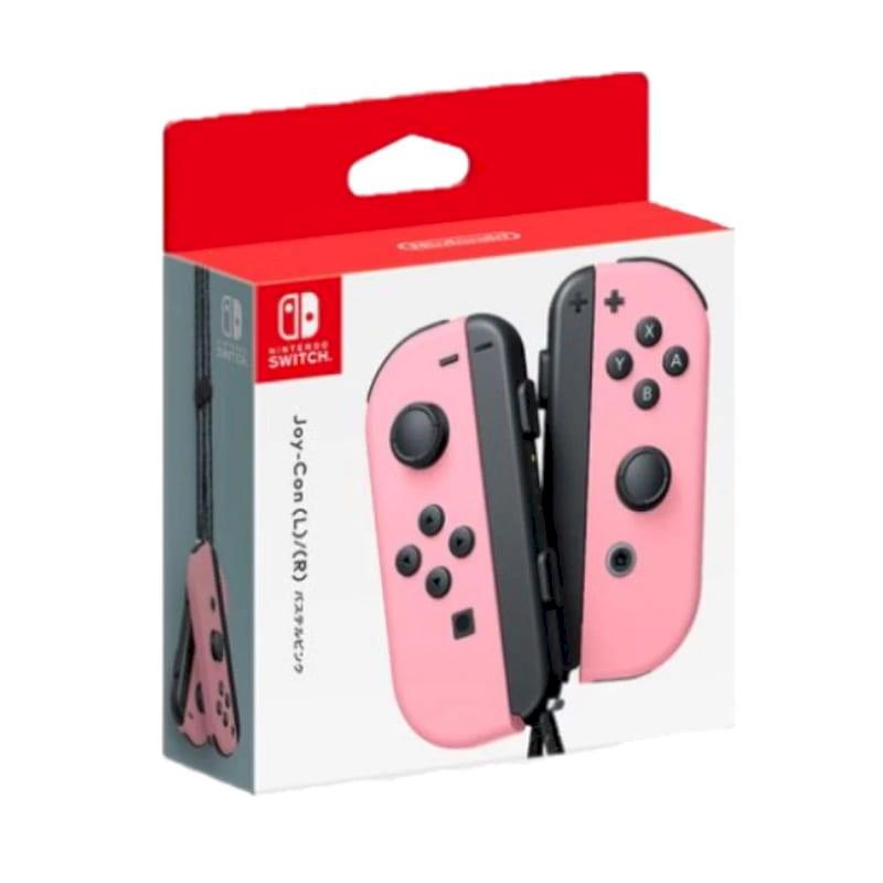 Nintendo 任天堂 NS Switch Joy-Con 原廠手把 左右手控制器-淺粉+淺粉 JC 一代手把