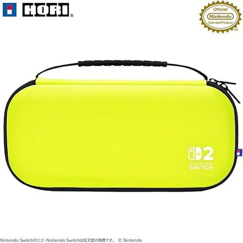 HORI Switch2 NS2 萊姆黃 EVA 輕薄硬殼 主機收納包