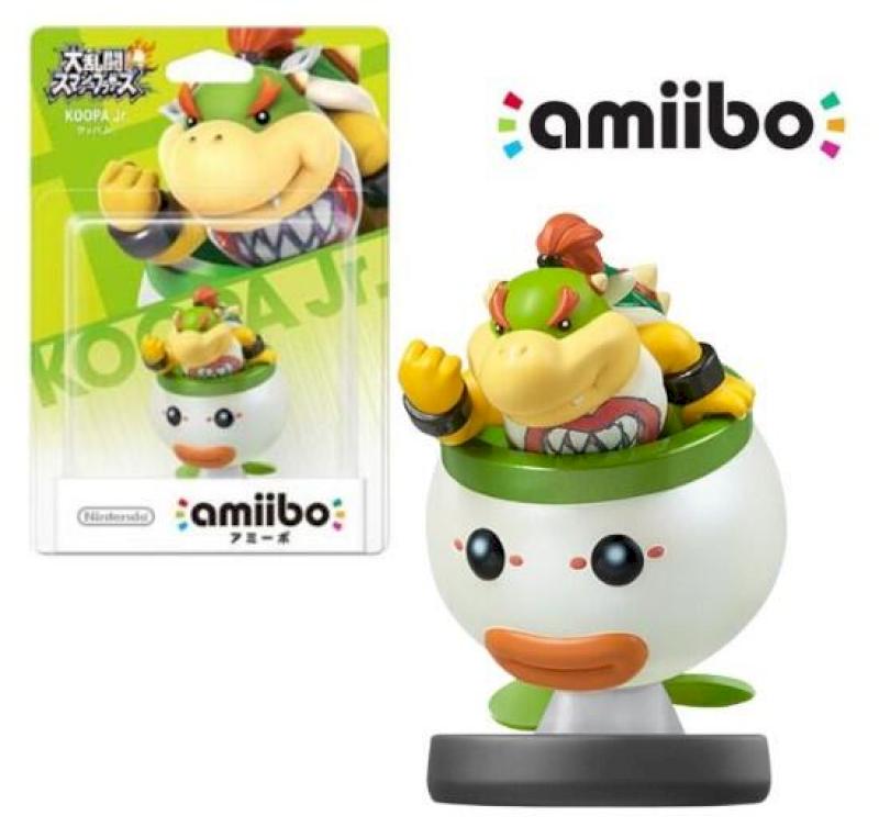 Nintendo 任天堂 NS AMIIBO NFC 人偶玩具:庫巴JR 小庫巴 任天堂明星大亂鬥 公仔
