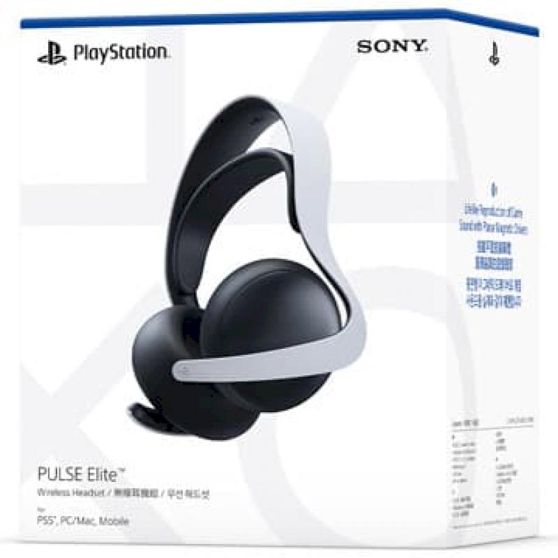 SONY 索尼PS5原廠 PULSE Elite 無線耳機組 經典白 CFI-ZWH2G