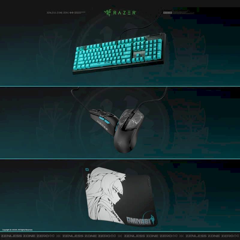 RAZER 雷蛇 Razer 雷蛇 絕區零限定版大全套