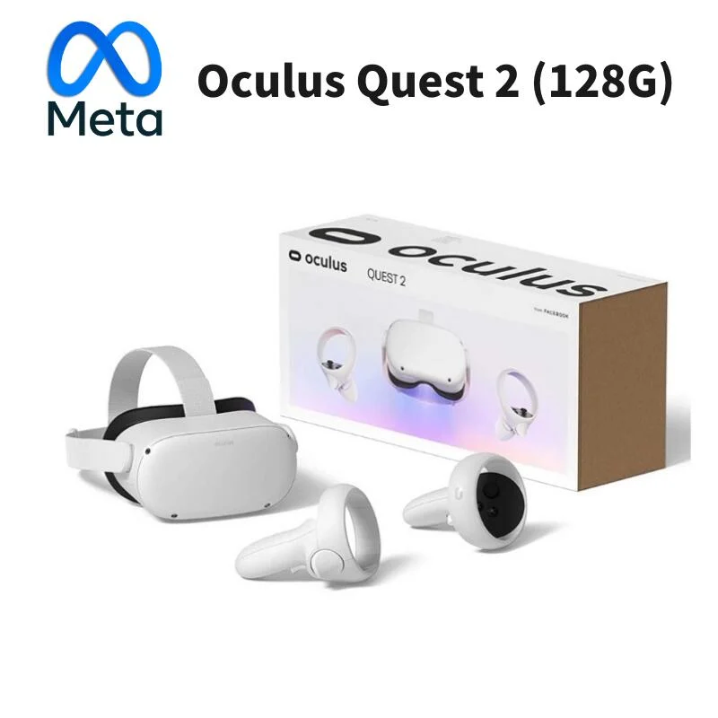 Meta Oculus Quest 2 128G 原廠公司貨VR頭戴元宇宙FB 虛擬實境- PChome