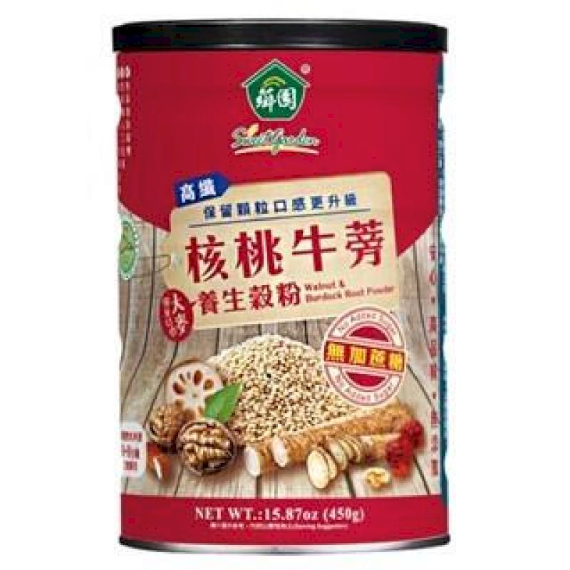 薌園 核桃牛蒡養生穀粉(450公克)*5瓶