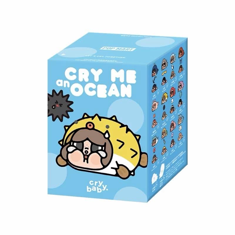 POPMART 泡泡瑪特 CRYBABY 淚流成海系列 手辦 哭娃 正版 公仔 玩具 盲盒