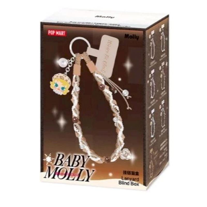 POP MART 泡泡瑪特 Baby Molly 積極入冬指南系列-掛鏈盲盒 收藏玩具 手機掛繩