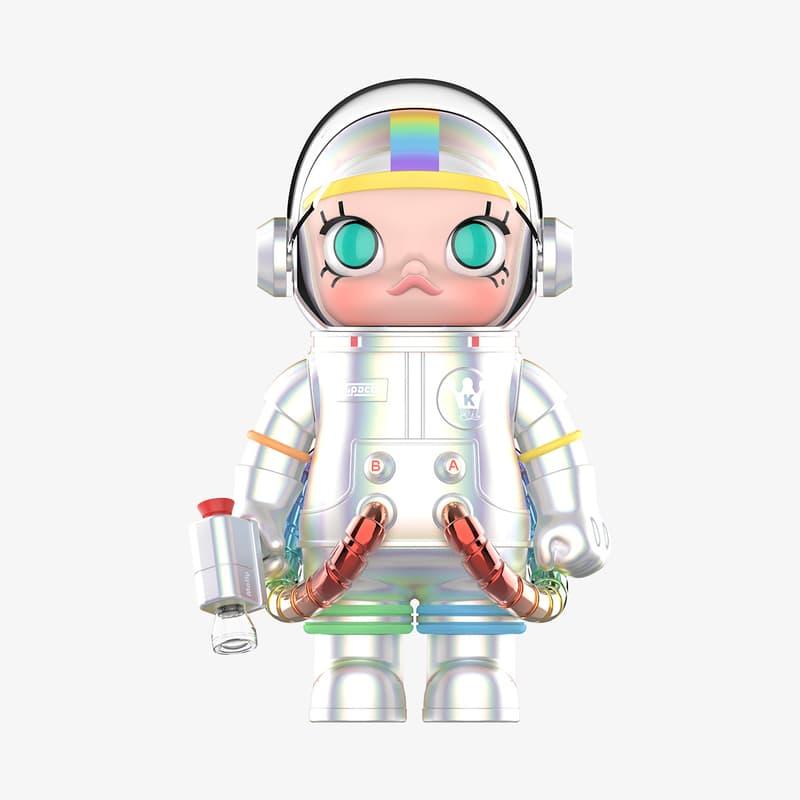 POPMART 泡泡瑪特 POPMART 泡泡瑪特 MEGA SPACE MOLLY 彩虹 2.0