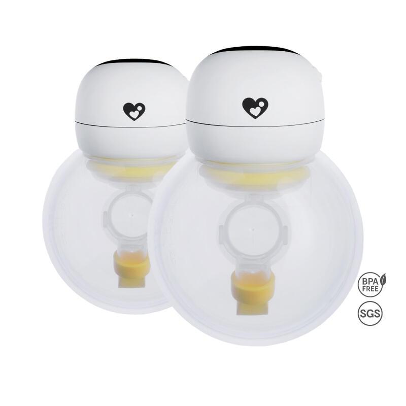 【麗兒采家】新貝樂 C-more HandFree 2.0調頻免持電動吸乳器2入