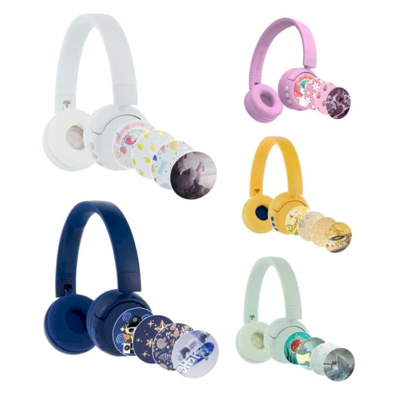 buddyPHONES 藍芽兒童耳機 POP Fun 藍芽旅遊系列(多色可選)