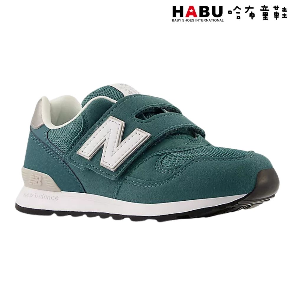 HABU 哈布童鞋 NEW BALANCE 紐巴倫 313 Hook and Loop 中童 大童 慢跑鞋 運動鞋 雲杉亮綠 PO313TE