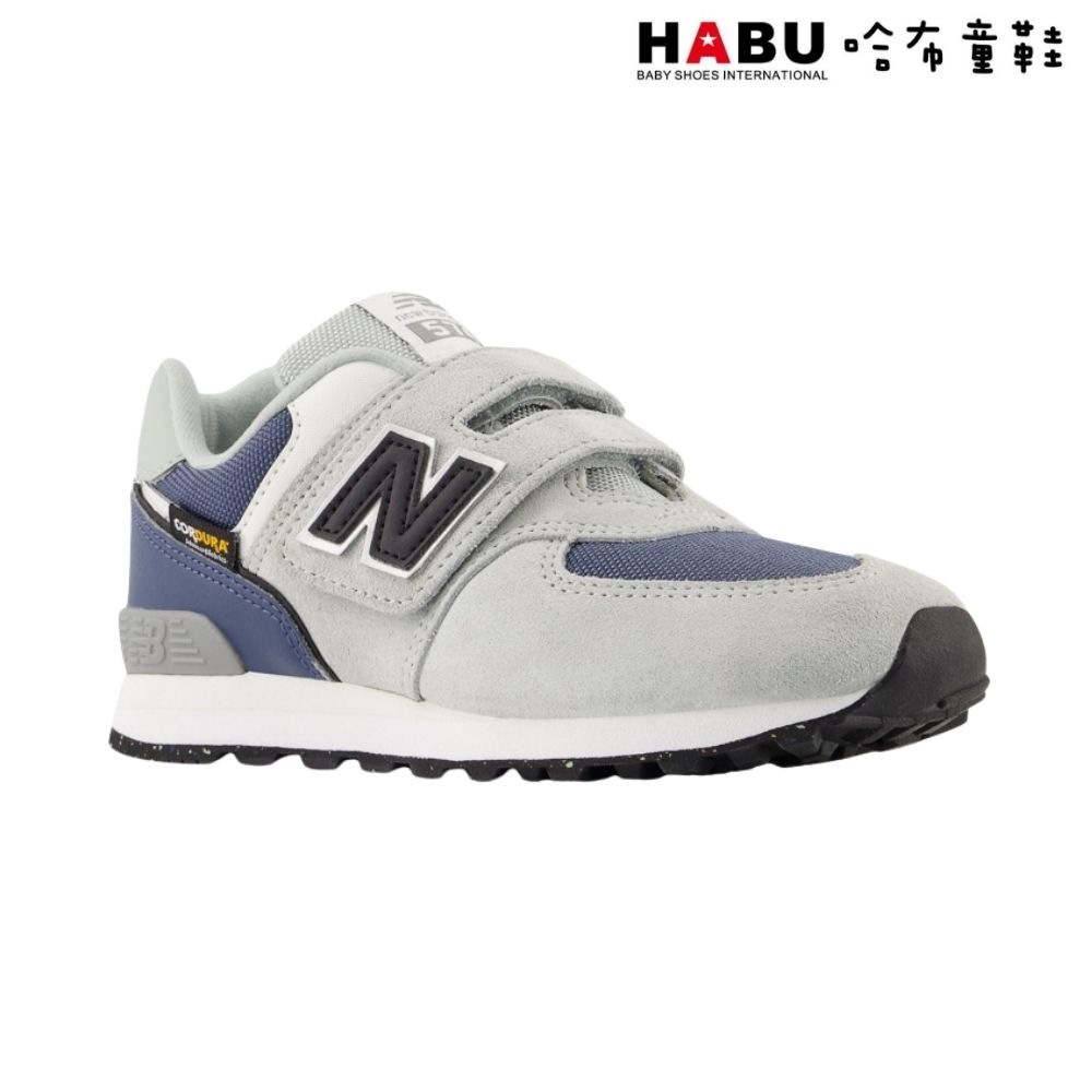 HABU 哈布童鞋 NEW BALANCE 紐巴倫 574 Hook & Loop 中童 慢跑鞋 運動鞋 寬楦 P5744HP