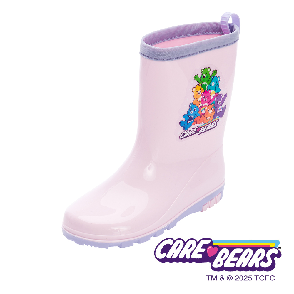 Care Bears 彩虹熊 童鞋 雨鞋 粉紫/CBKL59937