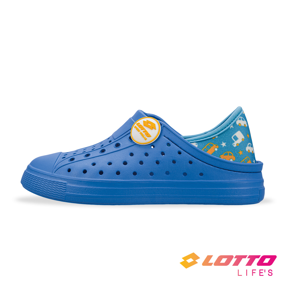 LOTTO 樂得 【 義大利】童鞋 Sicily 輕量洞洞鞋(藍)