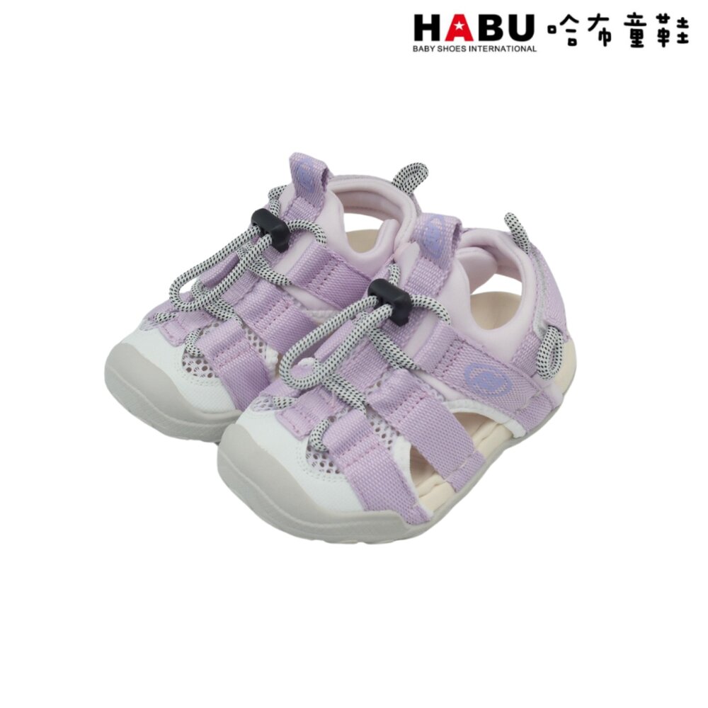 HABU 哈布童鞋 溯溪鞋 水涼鞋 涼鞋 中童 童鞋 紫 3247-PR