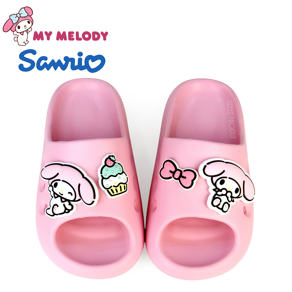 Hello Kitty MY MELODY 美樂蒂 兒童拖鞋 童鞋 防水拖鞋 雨鞋 洞洞鞋 室內外 輕量O-36904