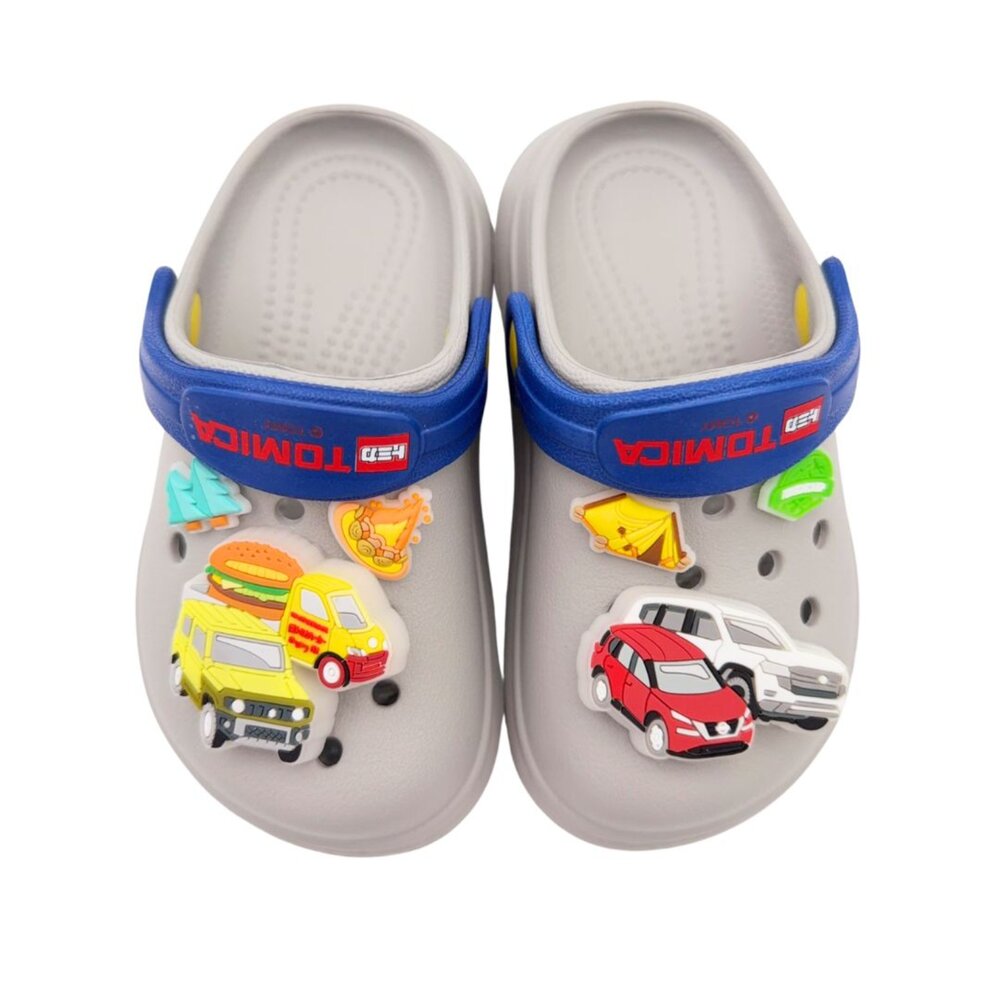 TOMICA 台灣製車車電燈洞洞鞋