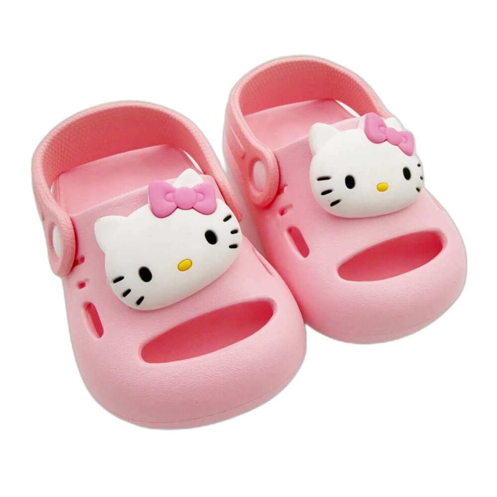 Sanrio 三麗鷗 台灣製HELLO KITTY護趾拖鞋 涼鞋 女童鞋 中大童鞋
