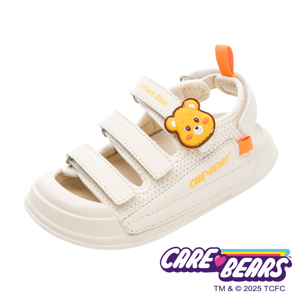 Care Bears 彩虹熊 童鞋 輕量護趾涼鞋 米黃/ CBKT69704