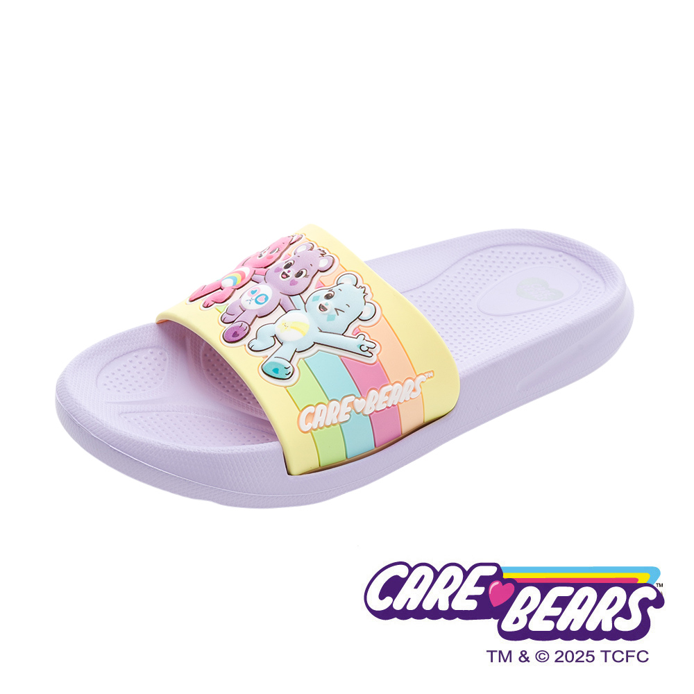 Care Bears 彩虹熊 童鞋 輕量EVA拖鞋 紫/CBKS69907