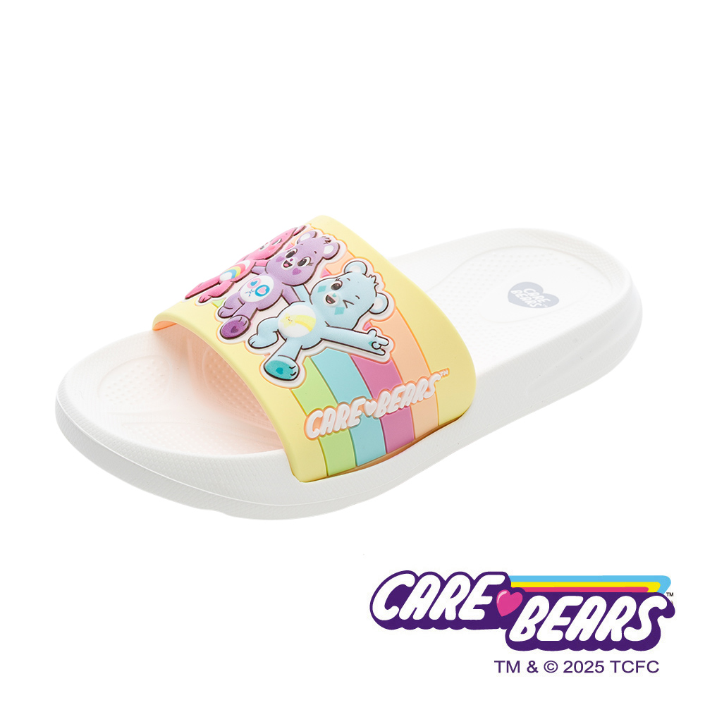Care Bears 彩虹熊 童鞋 輕量EVA拖鞋 白/CBKS69909