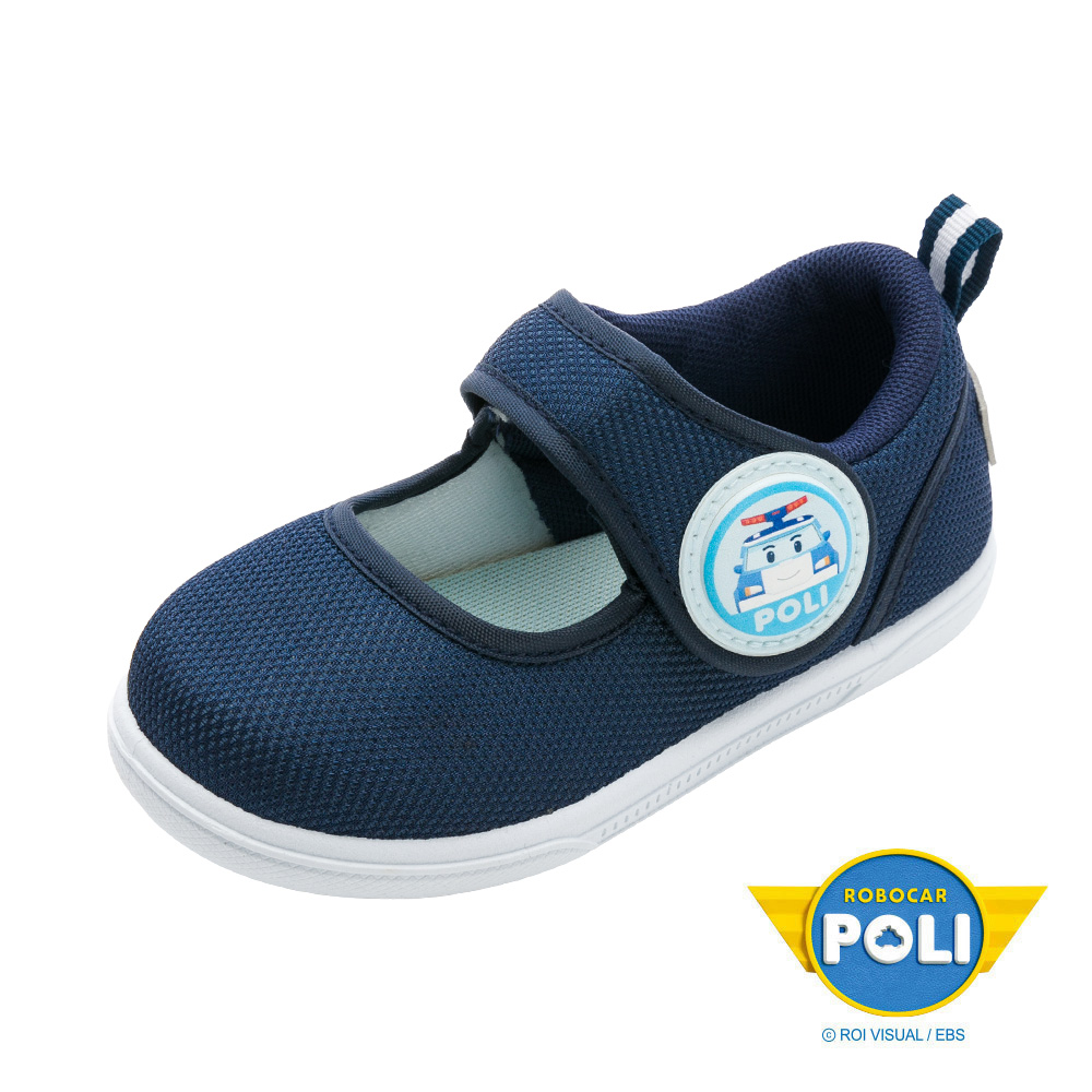 POLI 波力 【救援小英雄POLI】波力 童鞋 室內鞋 深藍/POKP46086