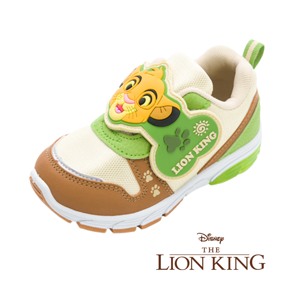 Disney 迪士尼 獅子王 童鞋 電燈運動鞋 卡其 / LKKX46821