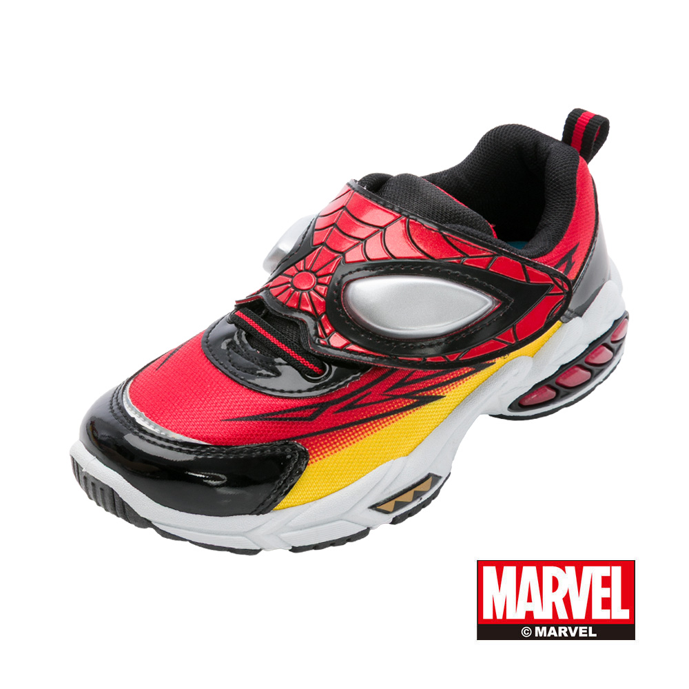 Marvel 漫威 童鞋電燈運動鞋 紅黑 / MNKX55112