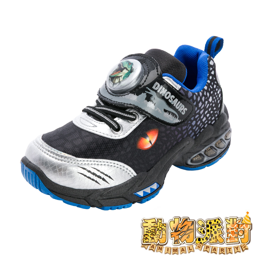 ARNOR 阿諾 動物派對 童鞋 電燈運動鞋 黑藍/ASKX50136