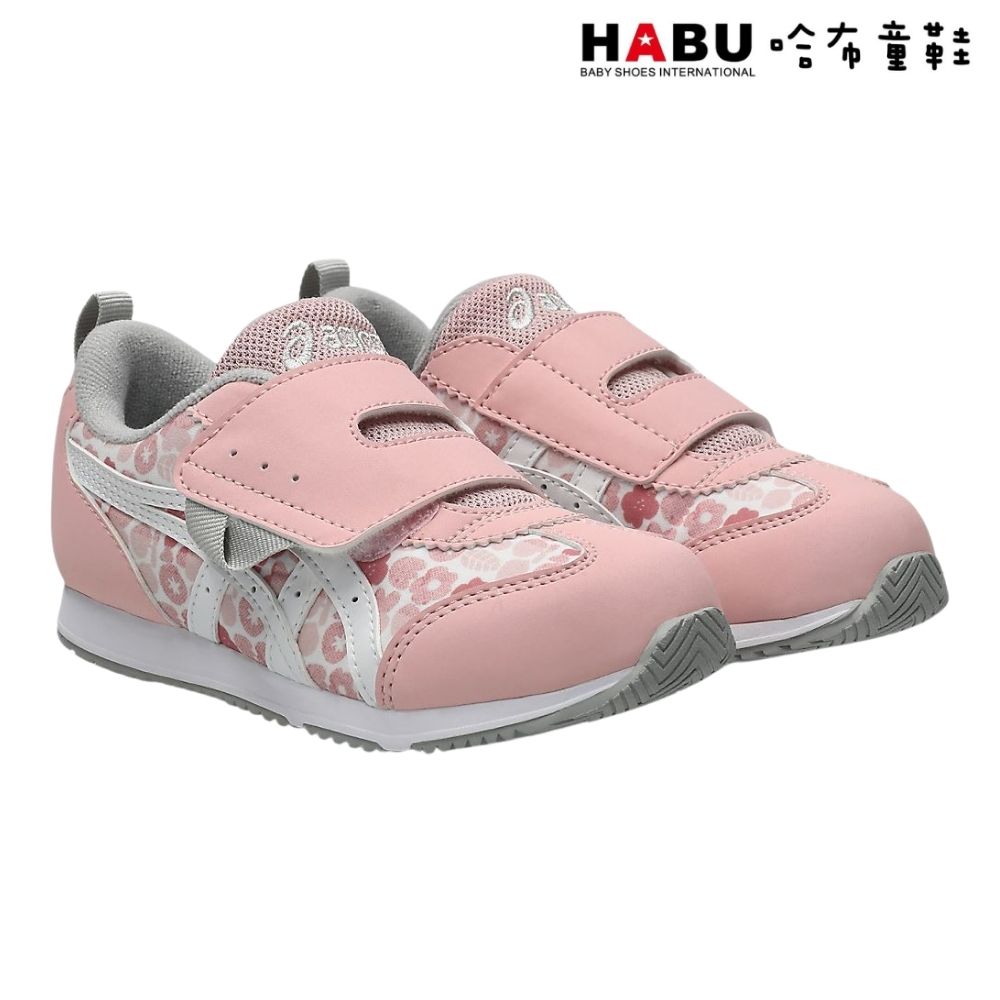 HABU 哈布童鞋 ASICS 亞瑟士 IDAHO MINI KT-ES G 3 中童 花卉系列 運動鞋 休閒鞋 1144A444-700