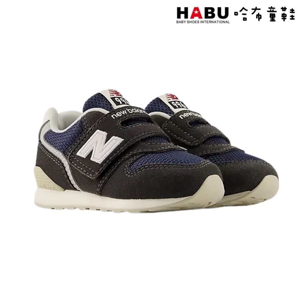HABU 哈布童鞋 New Balance 紐巴倫 996 v3 Hook and Loop 小童 童鞋 休閒鞋 運動鞋 I9961UR