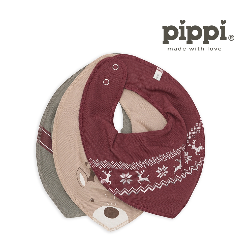 Brands4Kids 聖誕天使-圍兜兜3件組_by Pippi